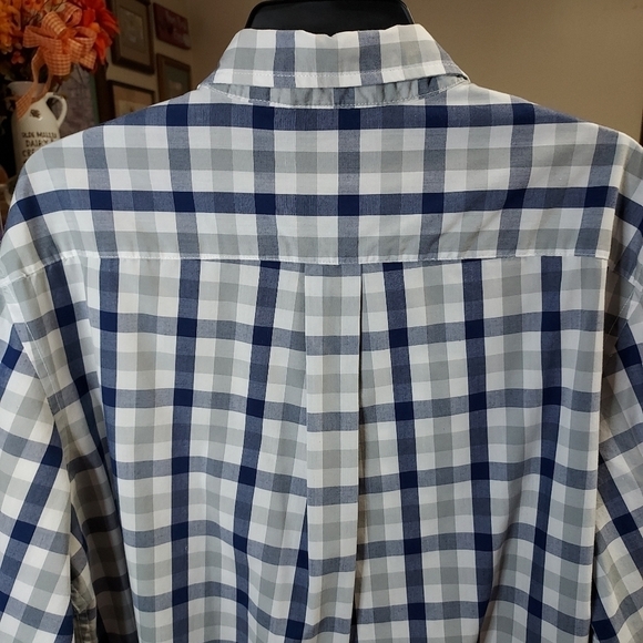 U.S.Polo XL Blue and grey plaid L/S Dress shirt - Picture 14 of 14